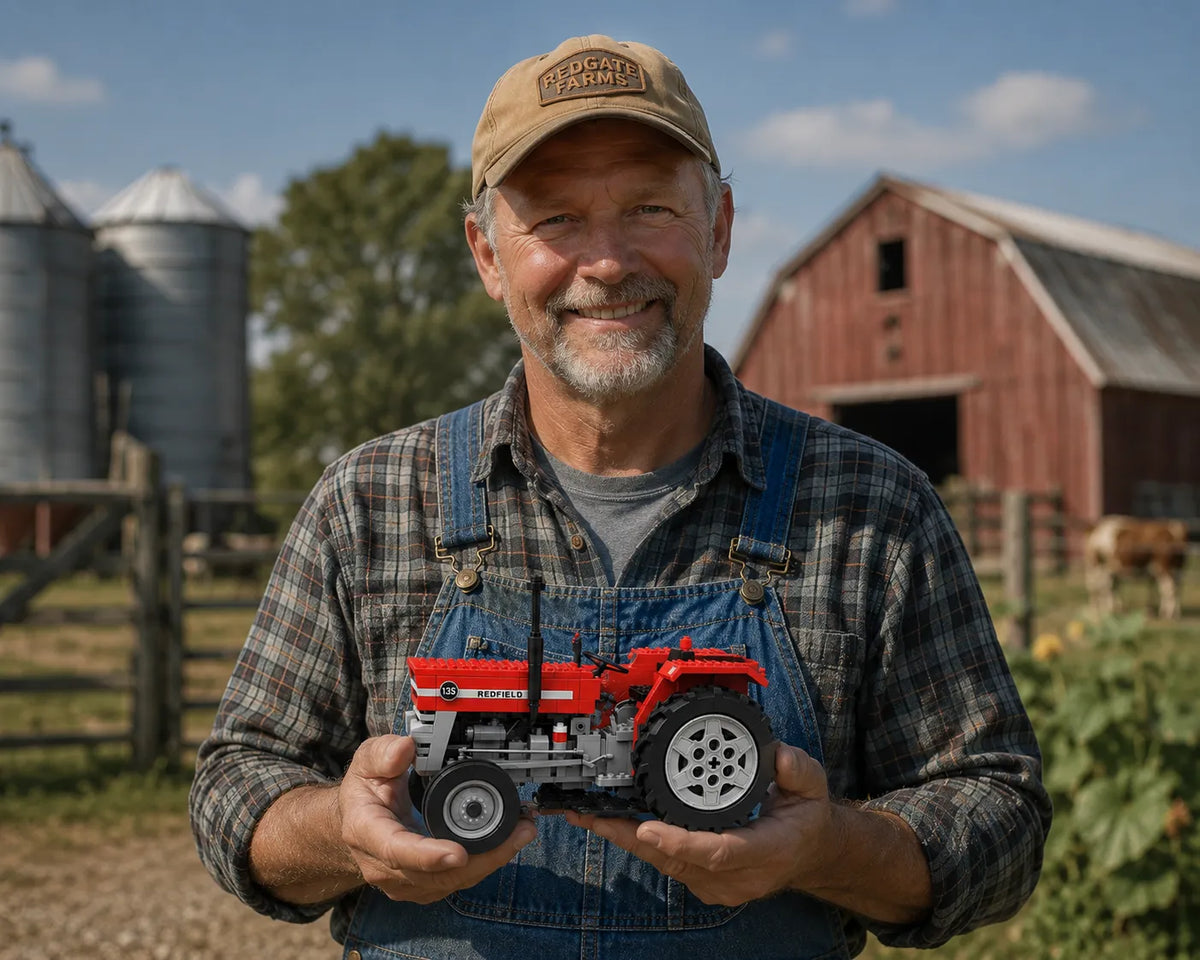 FieldMaster – Classic Agricultural Tractor Model Kit