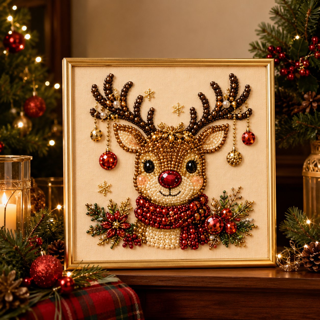 MerrySpark – Festive Pearl Bead Painting Kit