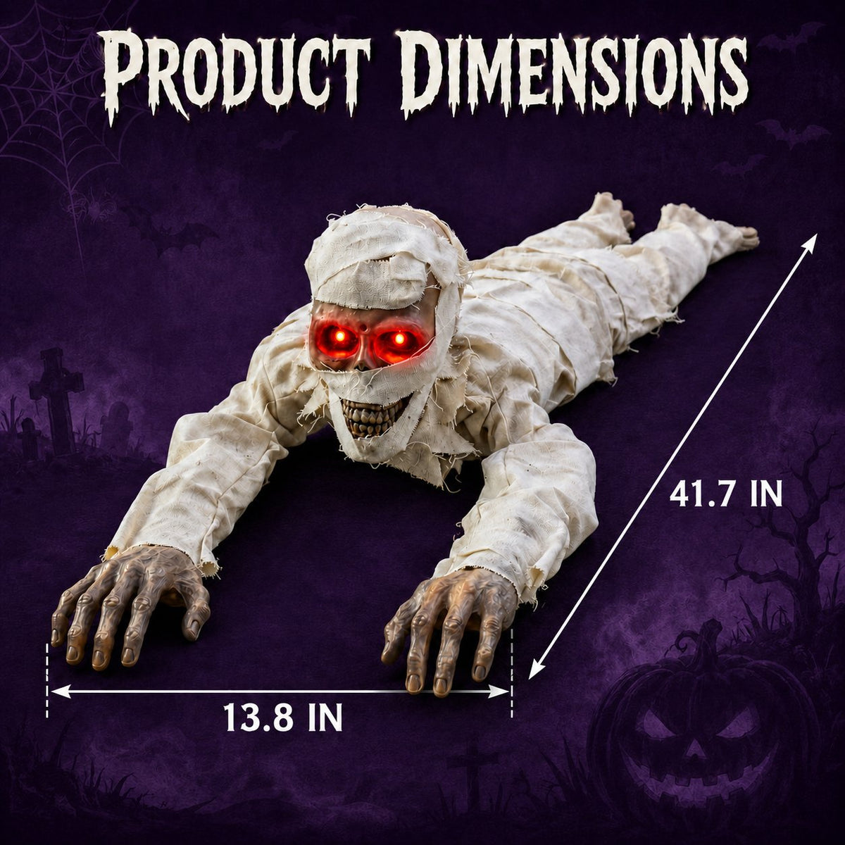 CreepCrawl – Animated Halloween Mummy Prop