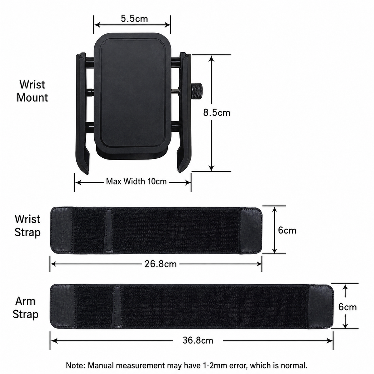 ArmLink – Hands-Free Rotating Workout Phone Holder