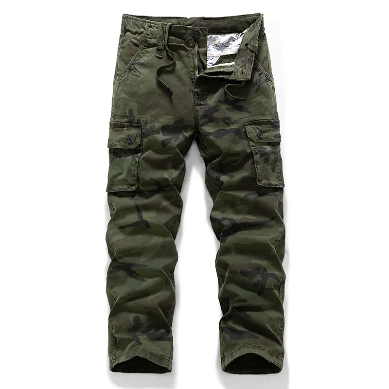 CamoForce – Men’s Multi-Pocket Outdoor Cargo Pants