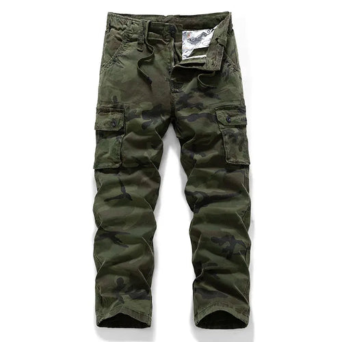 CamoForce – Men’s Multi-Pocket Outdoor Cargo Pants