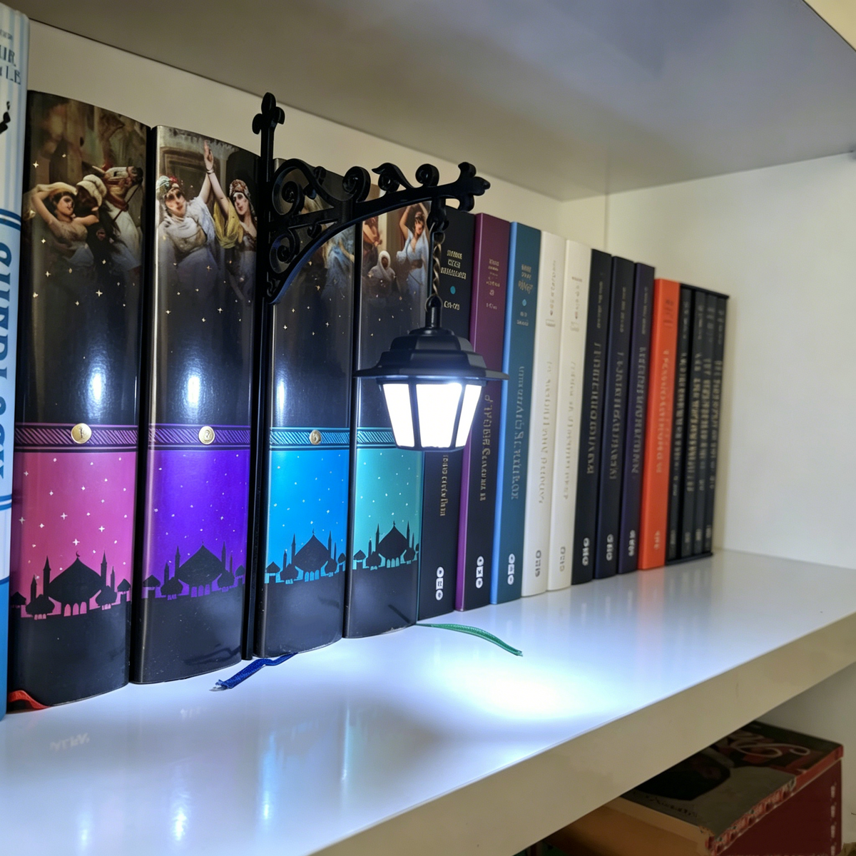 ChapterGlow – Book Lover’s LED Shelf Lantern