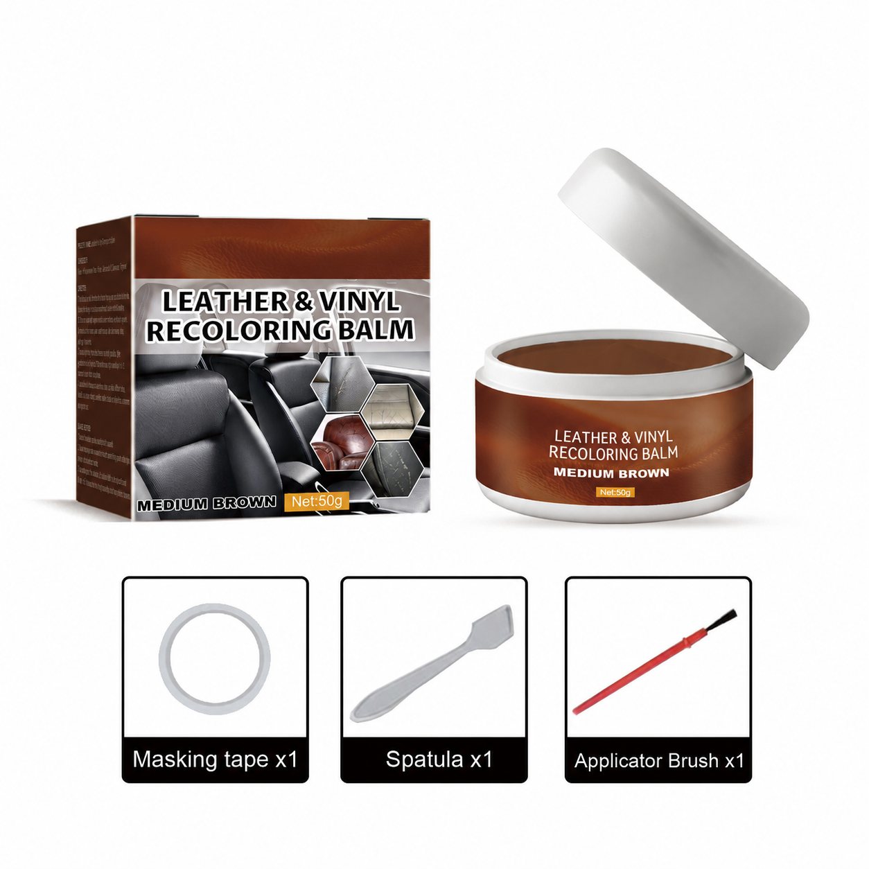 LeatherLuxe – Premium Leather Repair & Restoration Paste
