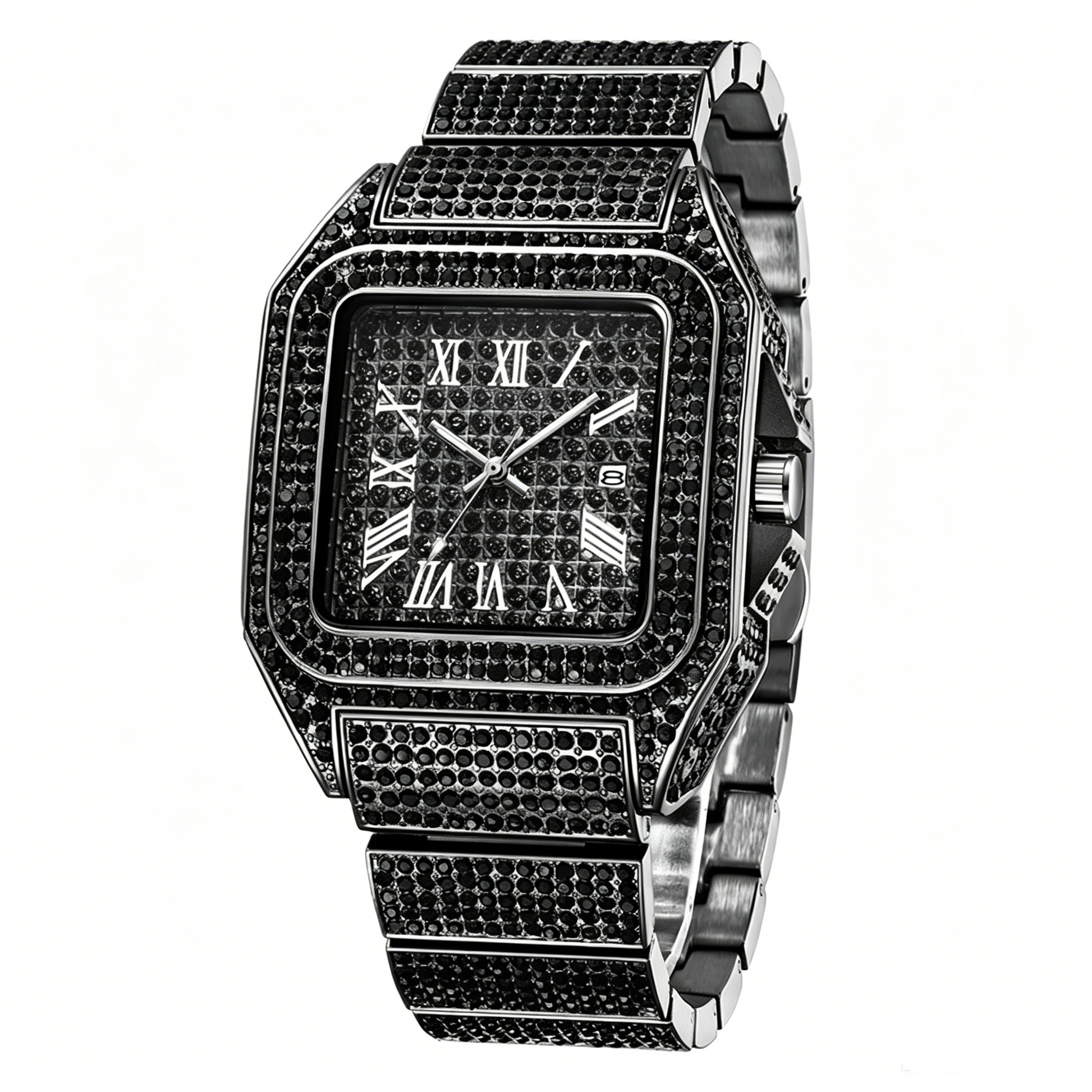 RoyalGleam – Crystal Accent Watch