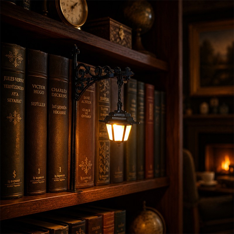 ChapterGlow – Book Lover’s LED Shelf Lantern