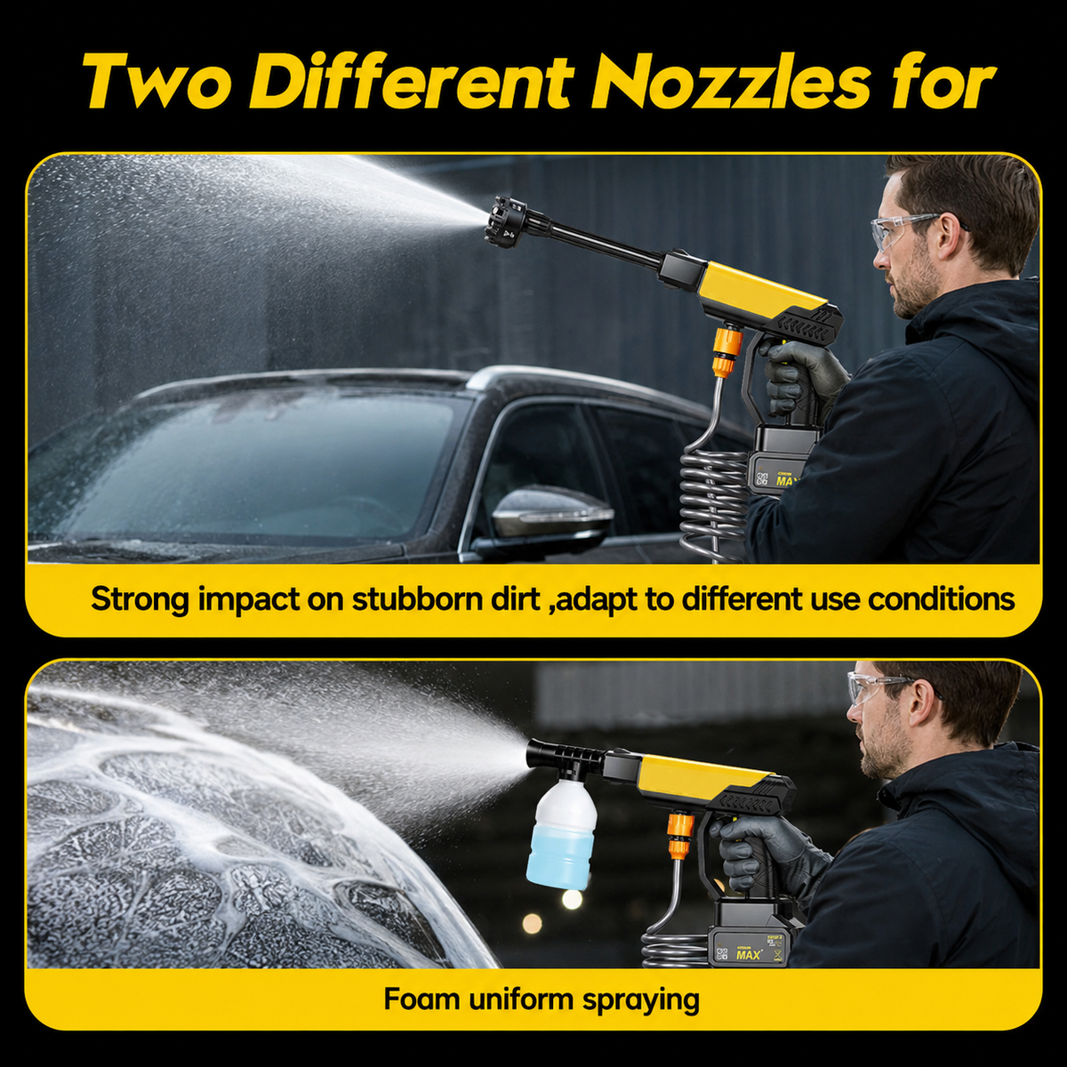 PowerVanta – Cordless 1000 PSI Pressure Washer