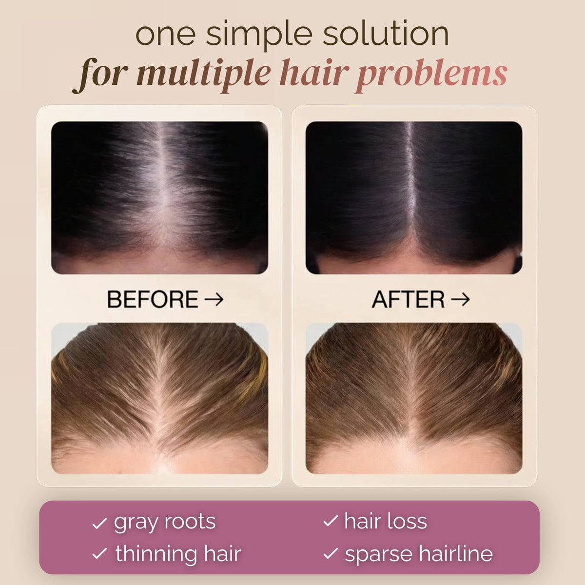 RootBlend – Water-Resistant Hair Concealer