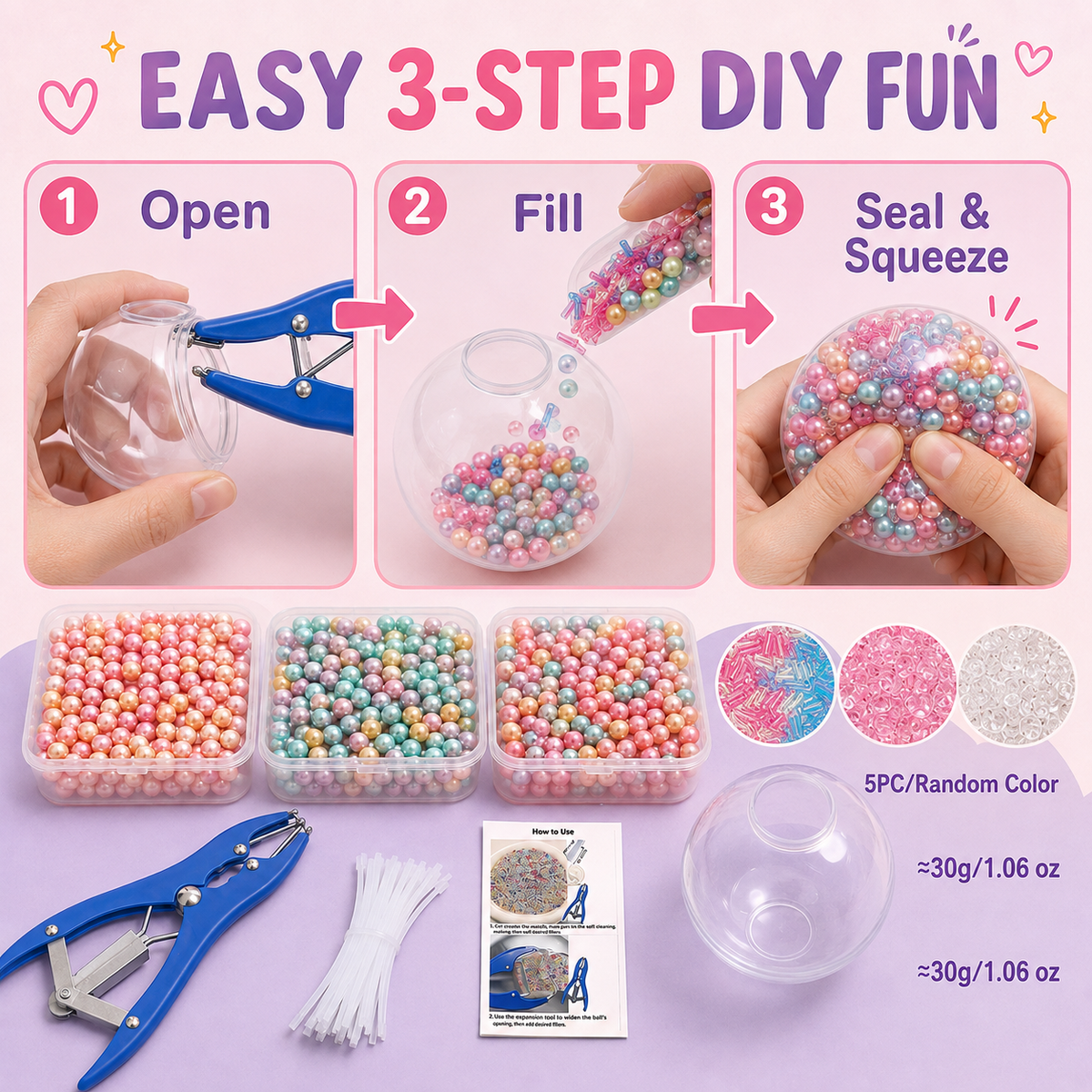 SquishOra – DIY Anti-Stress Squishy Ball Craft Kit
