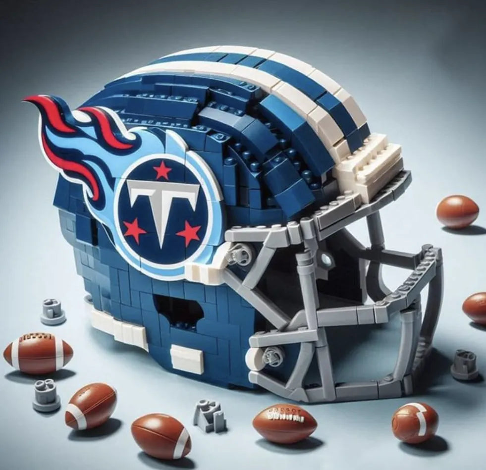 TouchdownBuild – NFL Team Helmet Brick Kit