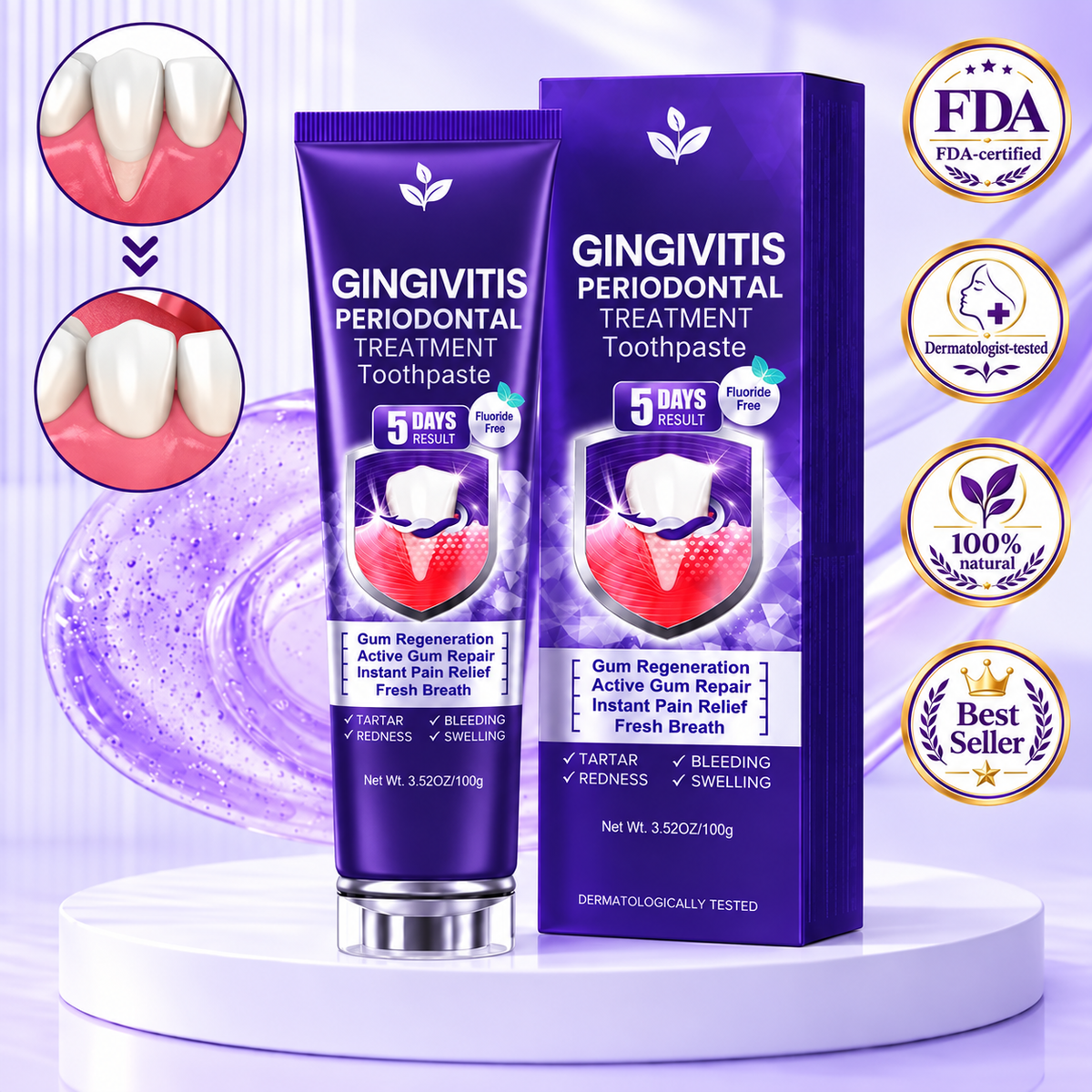 GumVanta - Bee Venom Oral Care Toothpaste