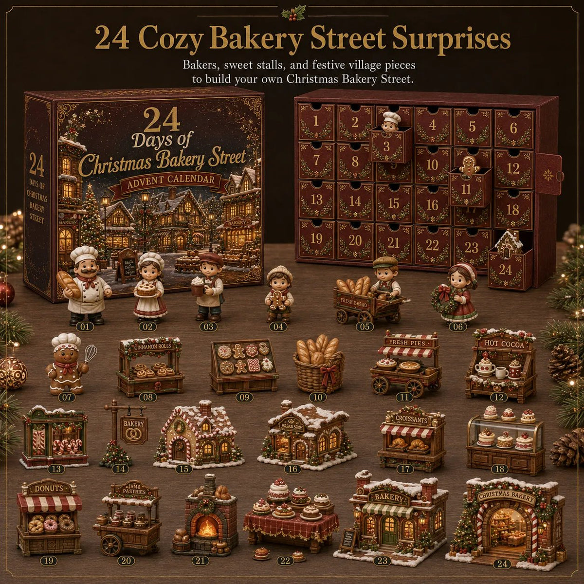 ChristmasCove – Magical Village Advent Calendar