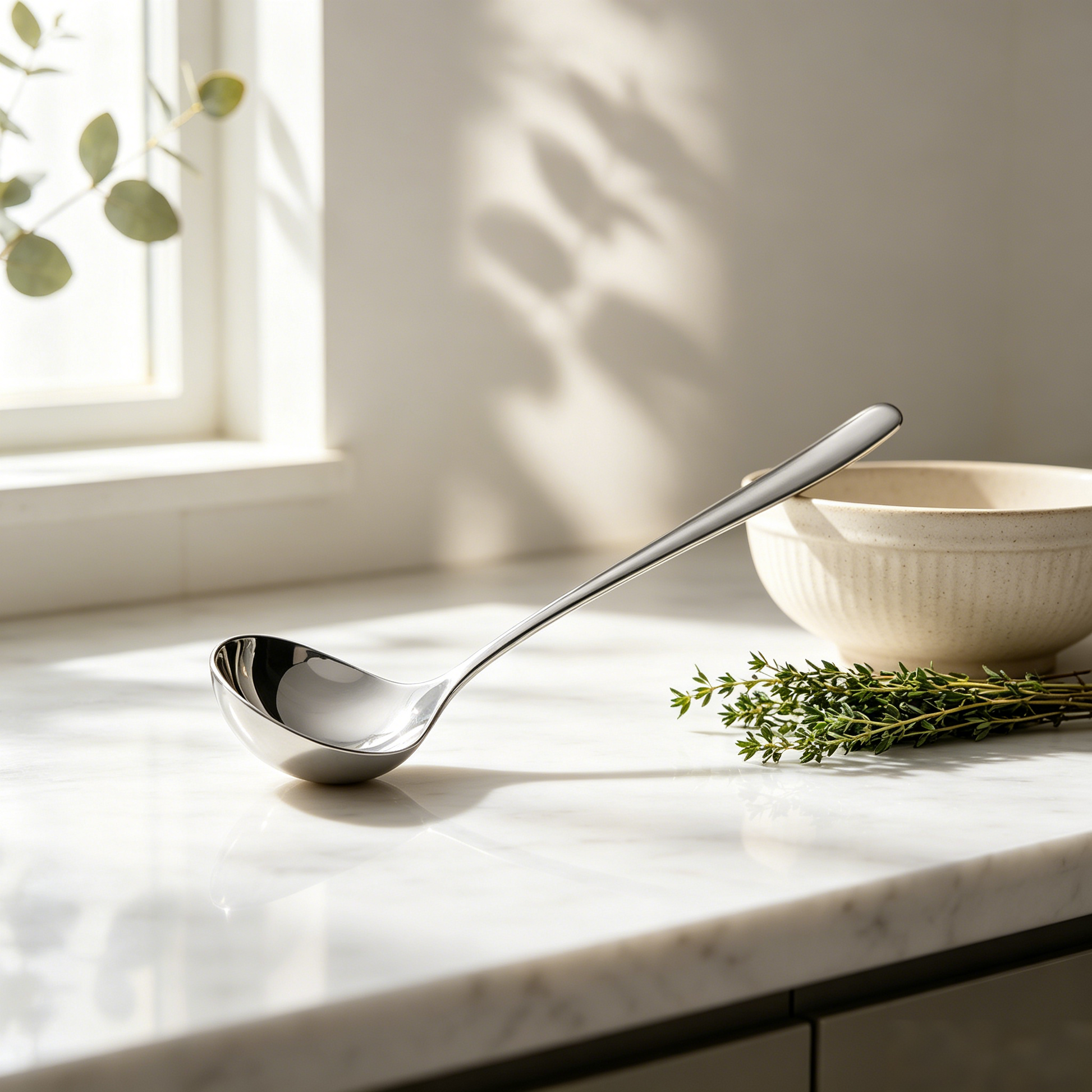 ComfortSip – Stainless Steel Dining Spoon