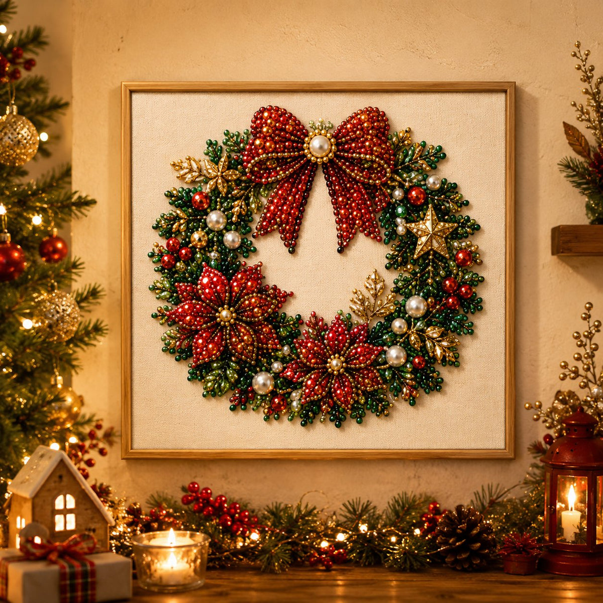 MerrySpark – Festive Pearl Bead Painting Kit