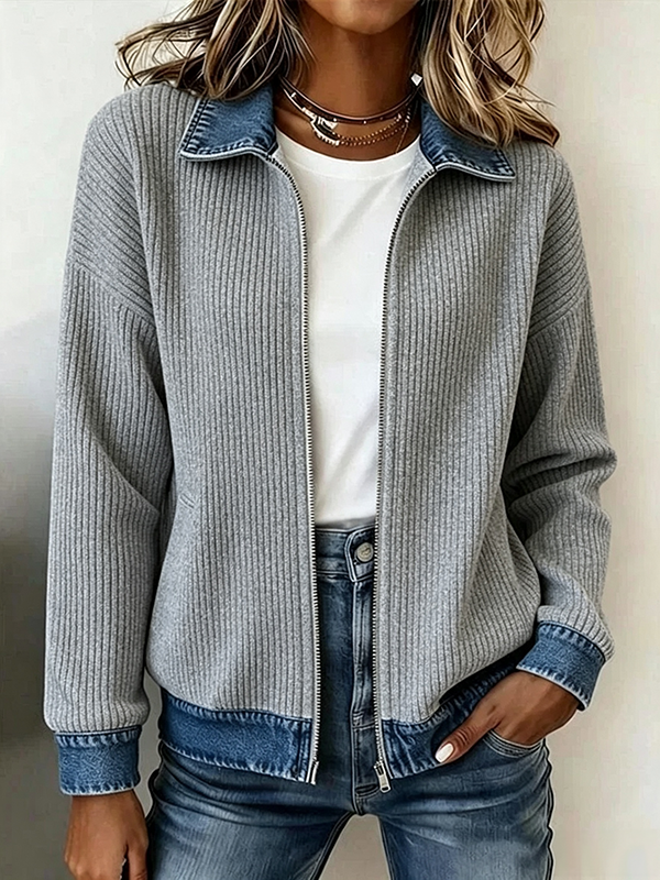 ComfyCove – Everyday Textured Knit Jacket