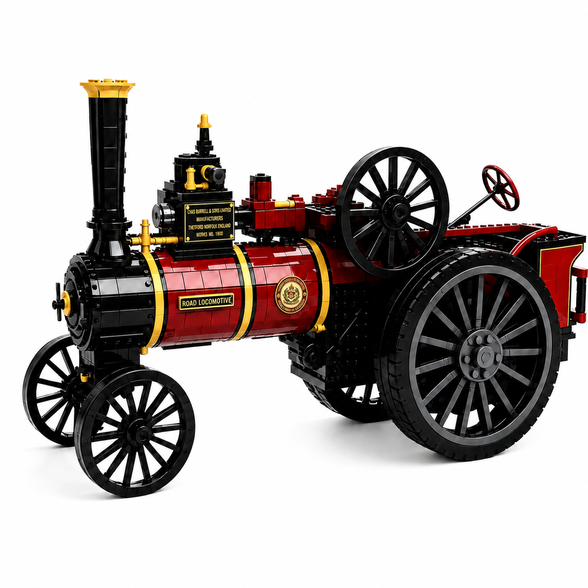 SteamLegacy – 1876 Agricultural Engine Building Set