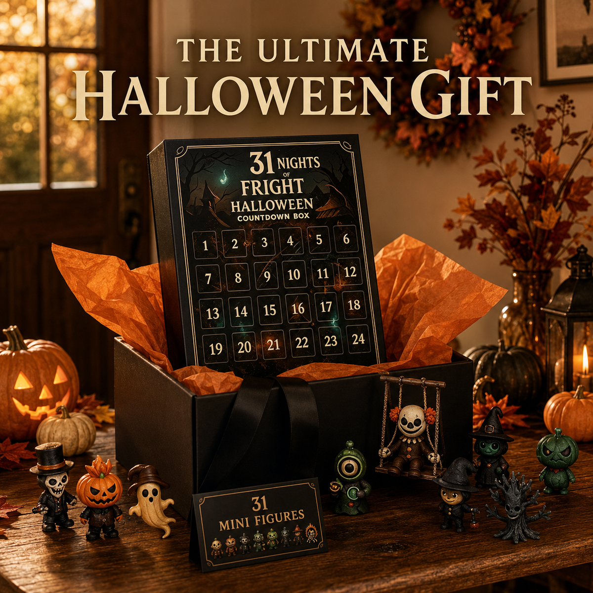 HauntHaven – Halloween Mini Figure Countdown Calendar