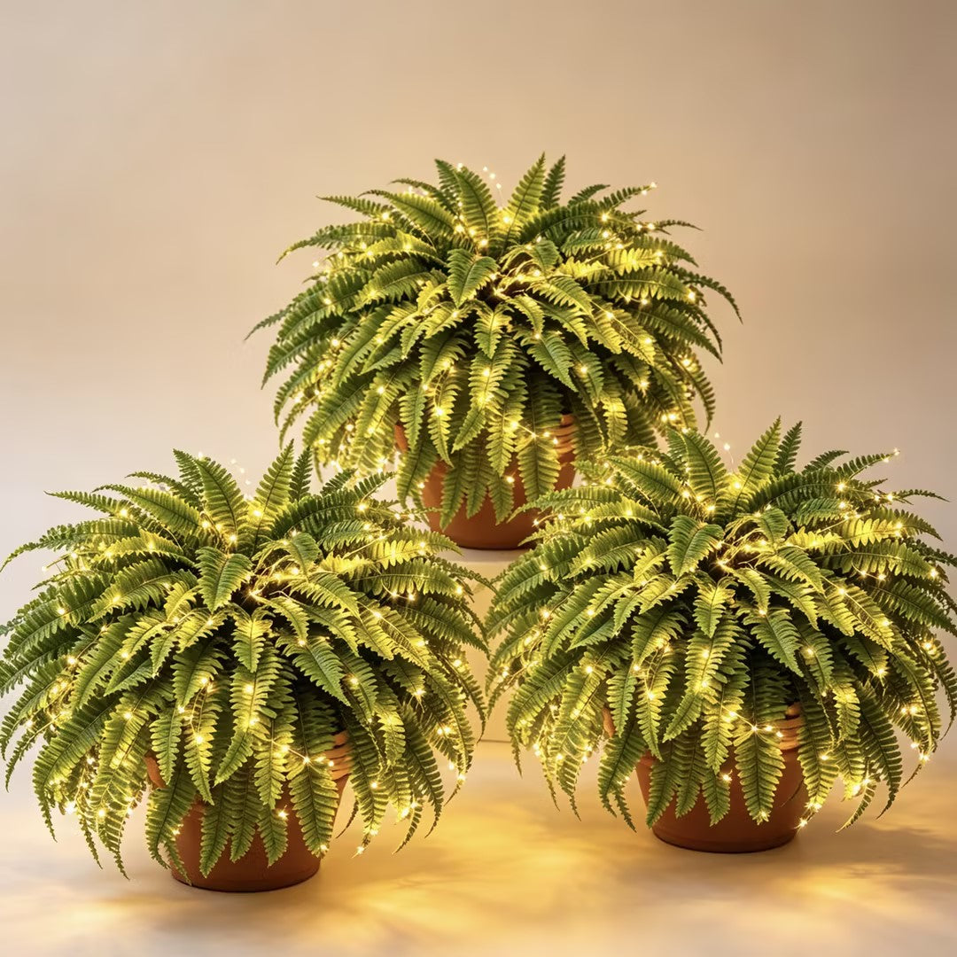 GreenCascade – Full Artificial Boston Fern Bush
