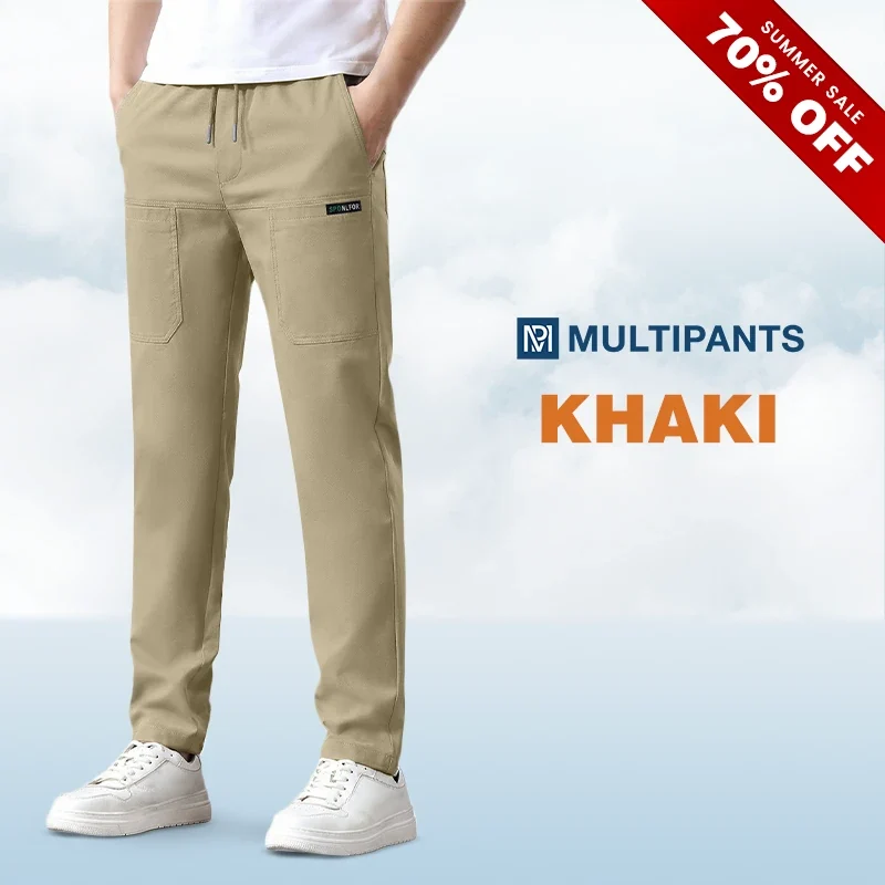 FlexOra – High-Stretch Multi-Pocket Cargo Pants