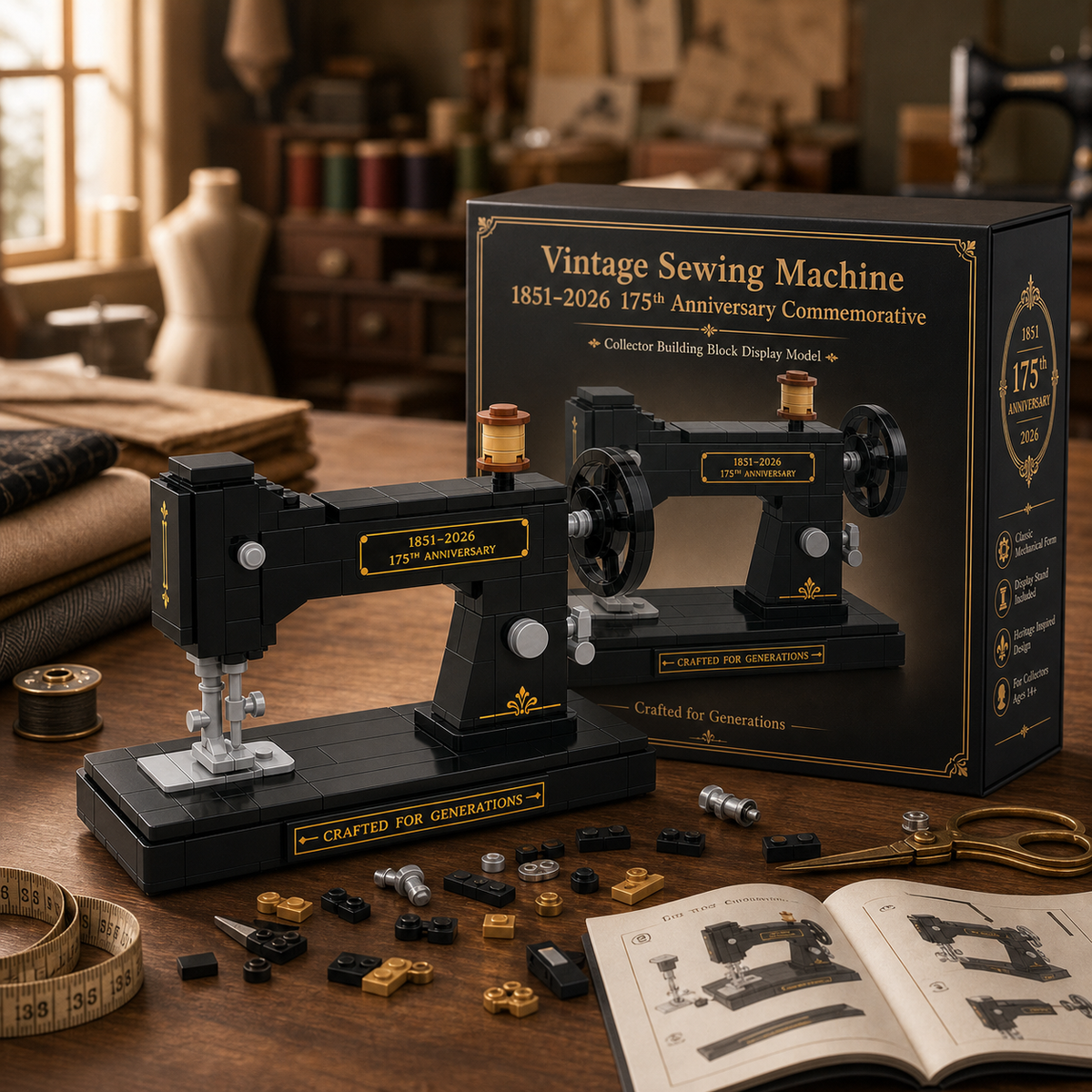 HeritageStitch – 175th Anniversary Sewing Machine Model