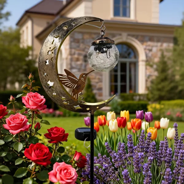 TwilightWing – Hummingbird Solar Garden Stake