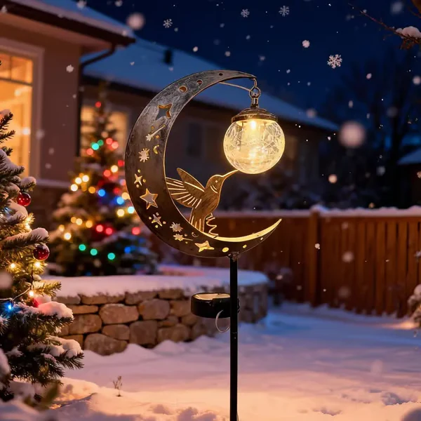 TwilightWing – Hummingbird Solar Garden Stake
