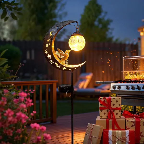 TwilightWing – Hummingbird Solar Garden Stake