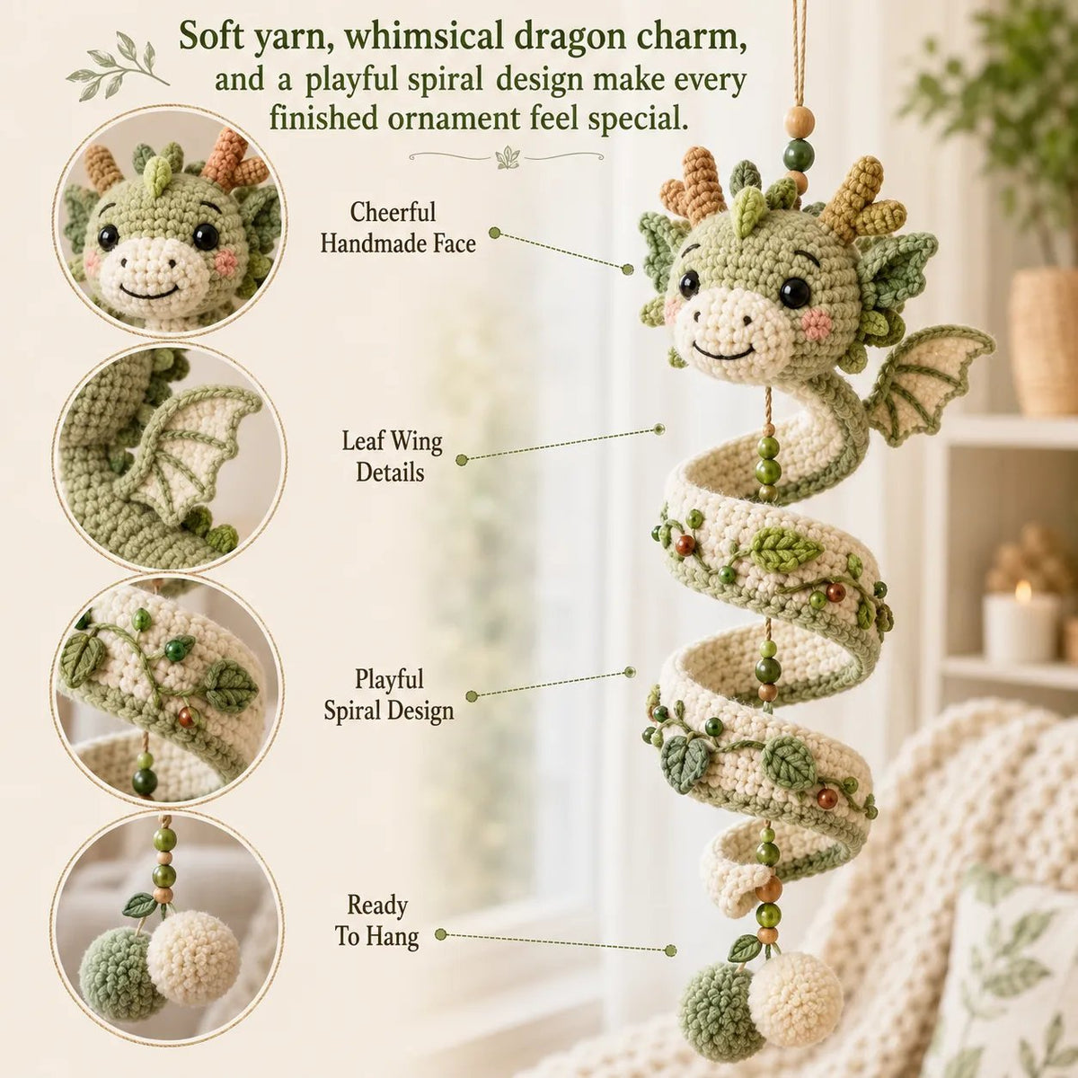 DragonWhimsy – Fantasy Crochet Craft Kit