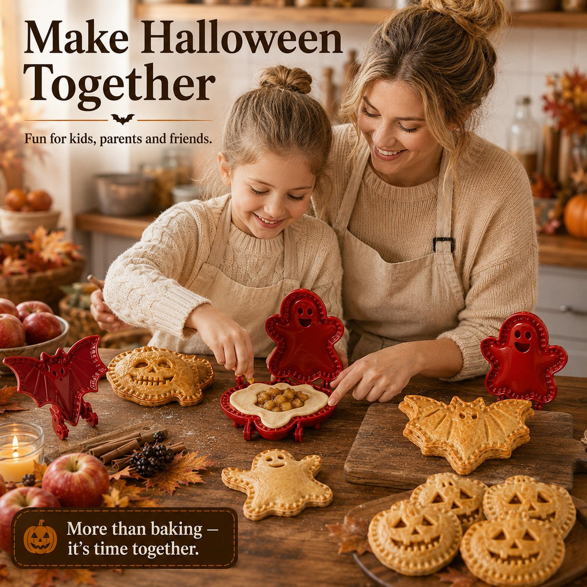 SpookPie – Halloween Mini Pie Shaping Mold