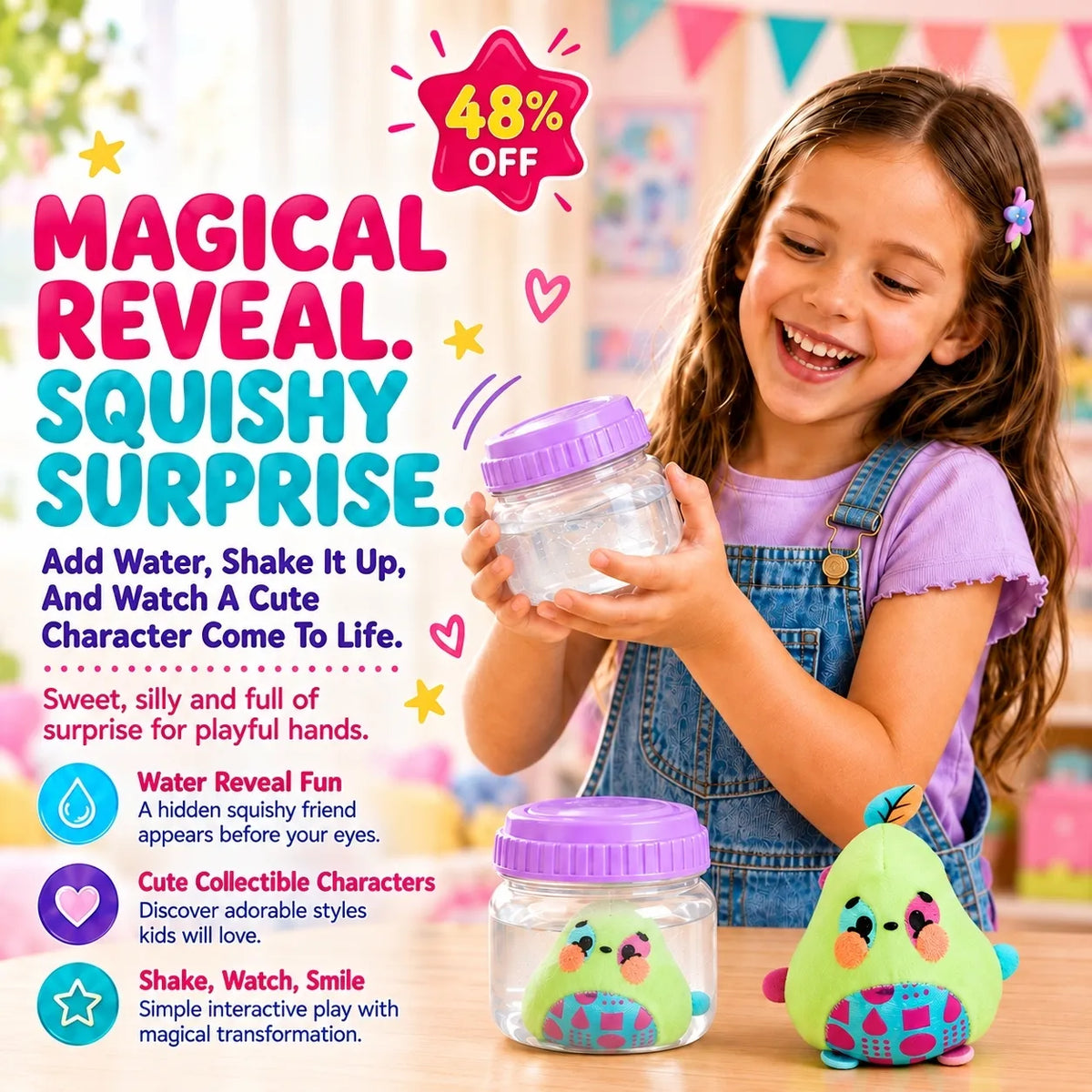SquishMagic – Mystery Character Reveal Jar