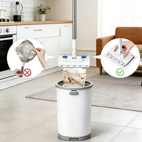 CleanVanta – Hands-Free Multi-Purpose Flat Mop