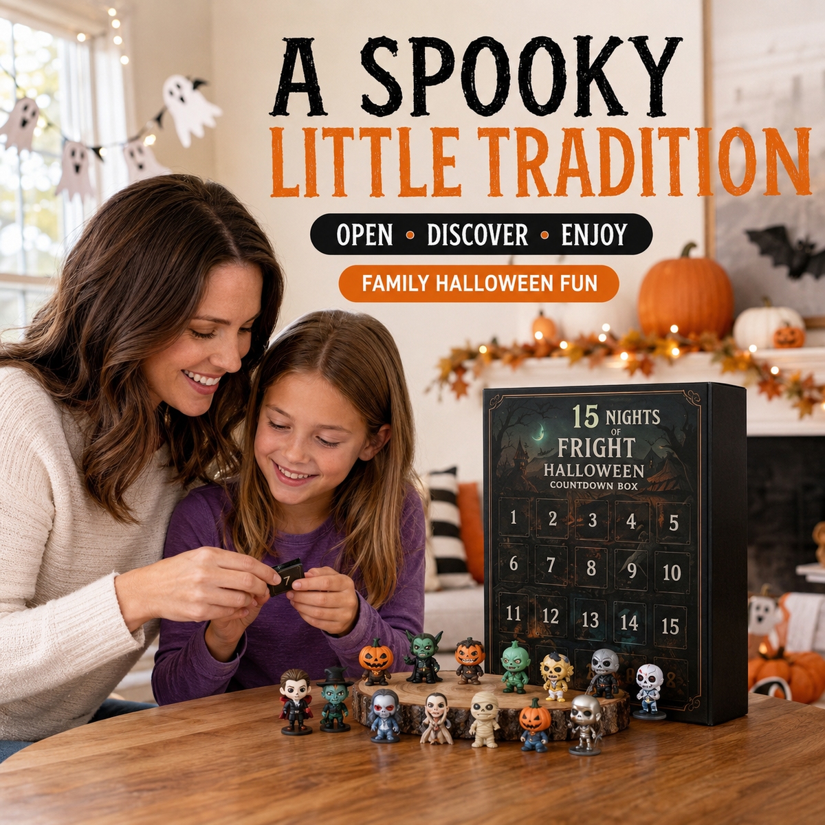 HauntHaven – Halloween Mini Figure Countdown Calendar