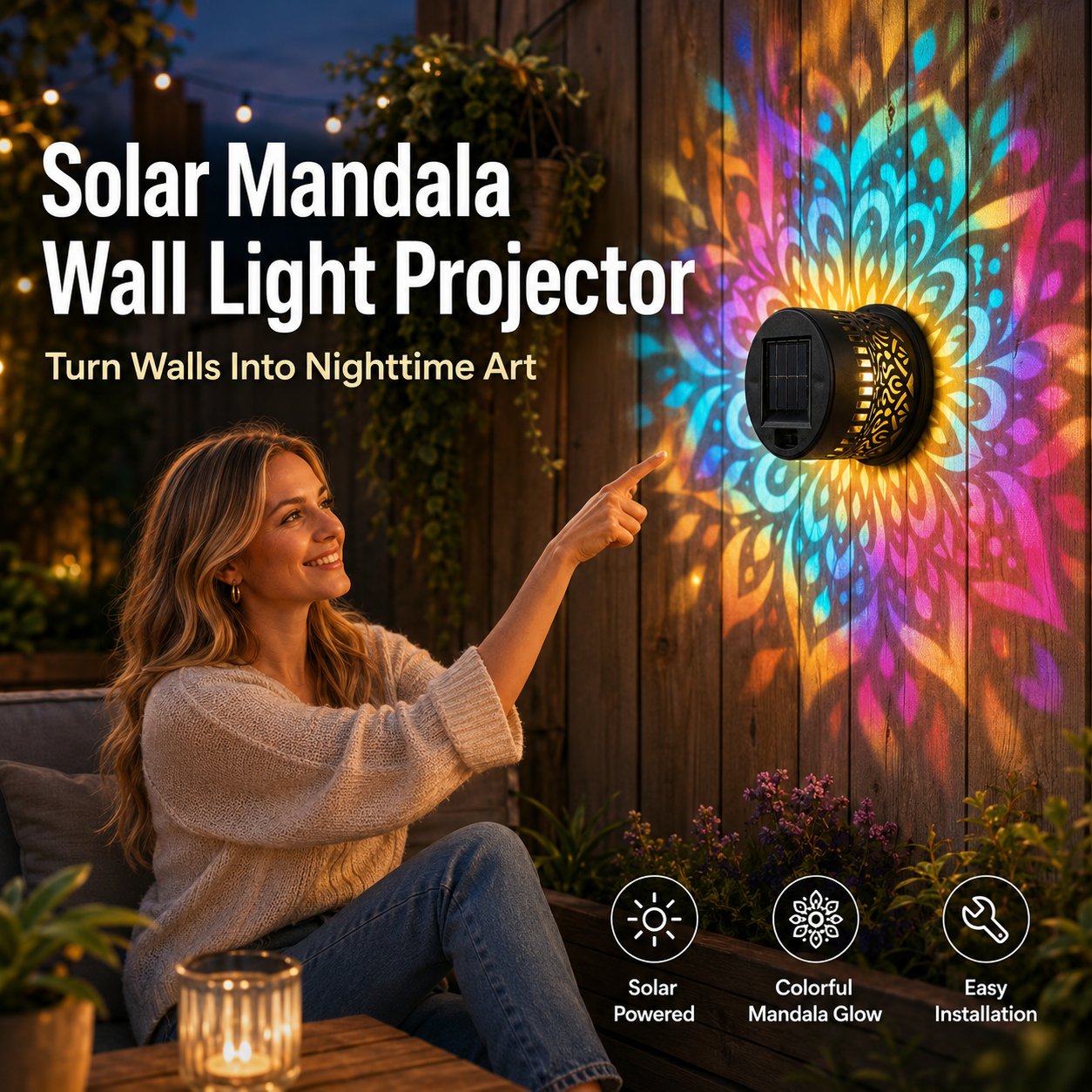LunaPattern – Outdoor Light Projector