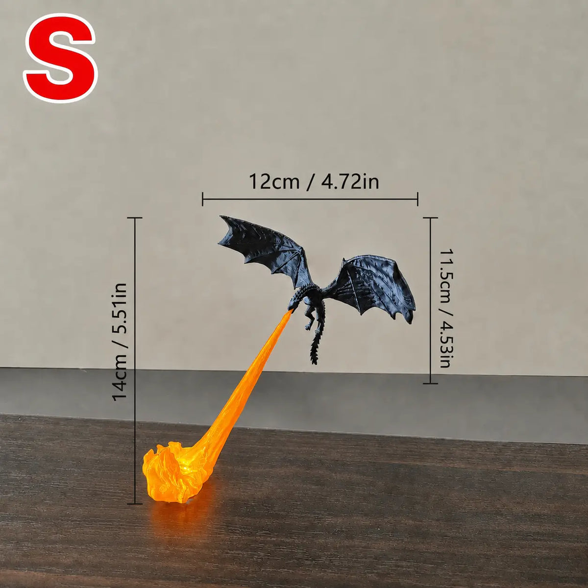 DragonGlow – 3D Fire-Breathing Dragon LED Display