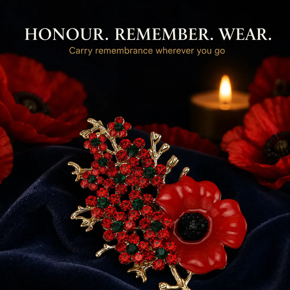 VictoryBloom – 1945–2026 Never Forgotten Remembrance Keepsake
