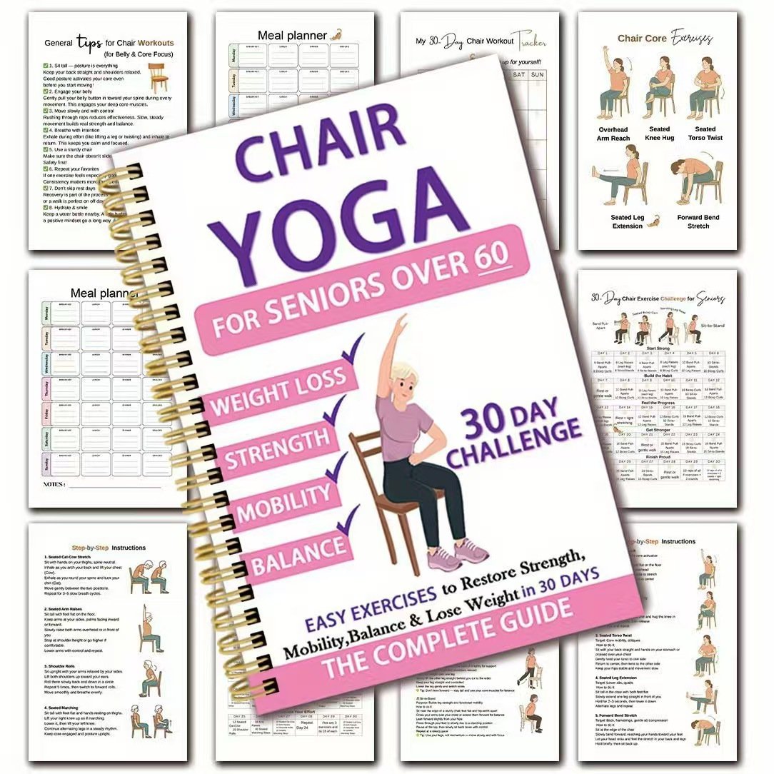 YogaEase – 30-Day Seated Wellness Guide