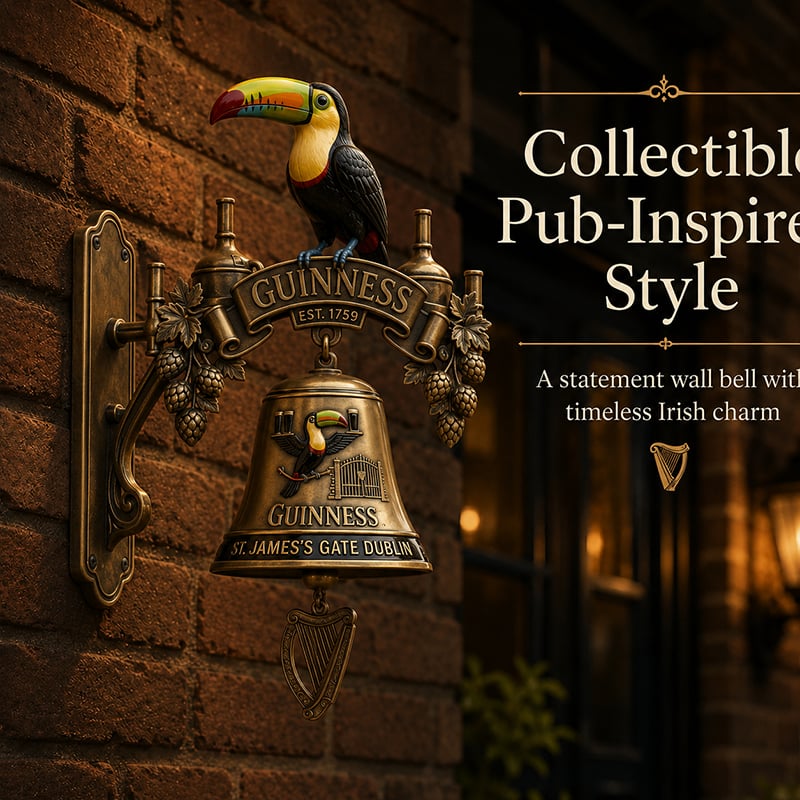 PubCrest – Toucan Cast Iron Door Bell