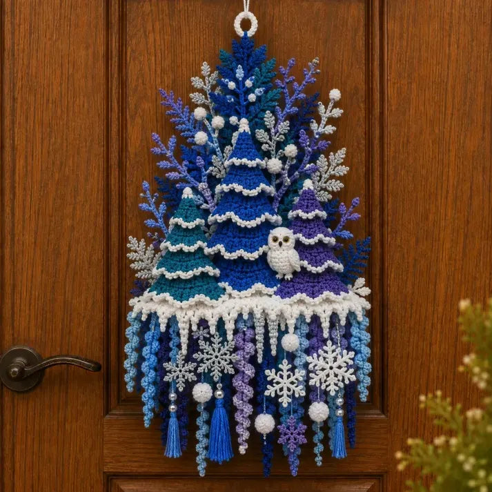 CraftBloom – Seasonal 3D Crochet Door Hanger Kit