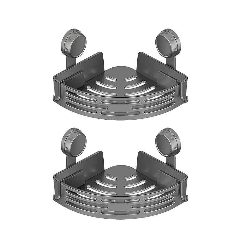 AquaVault – Triangle Suction Cup Shower Caddy