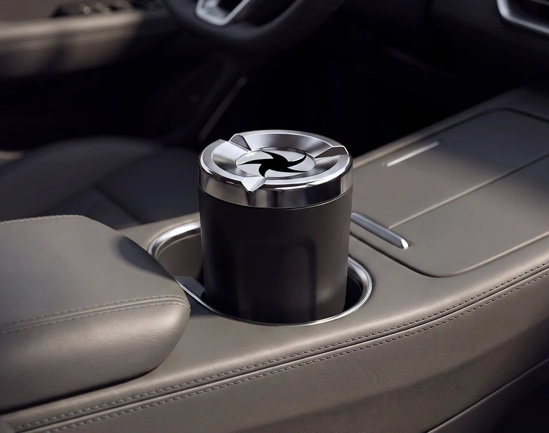 AshGuard – Twist-Lock Ceramic Car Ashtray