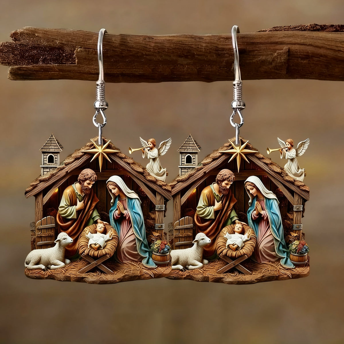 BlessedBells – Faith-Inspired Christmas Earrings