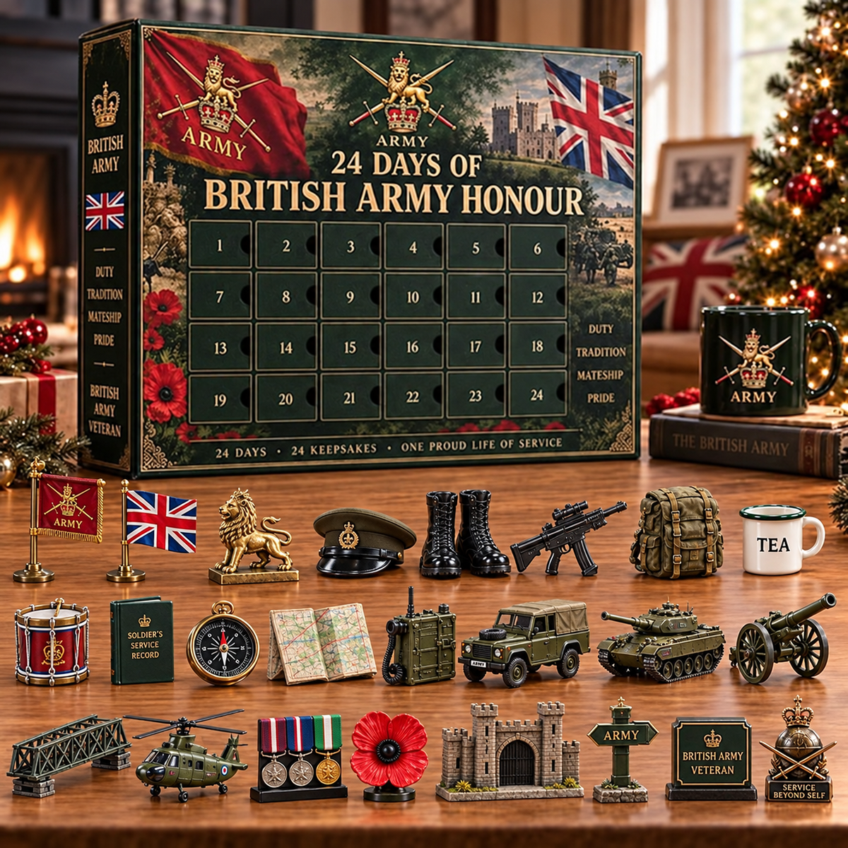ServiceCrown – British Army Inspired Advent Calendar