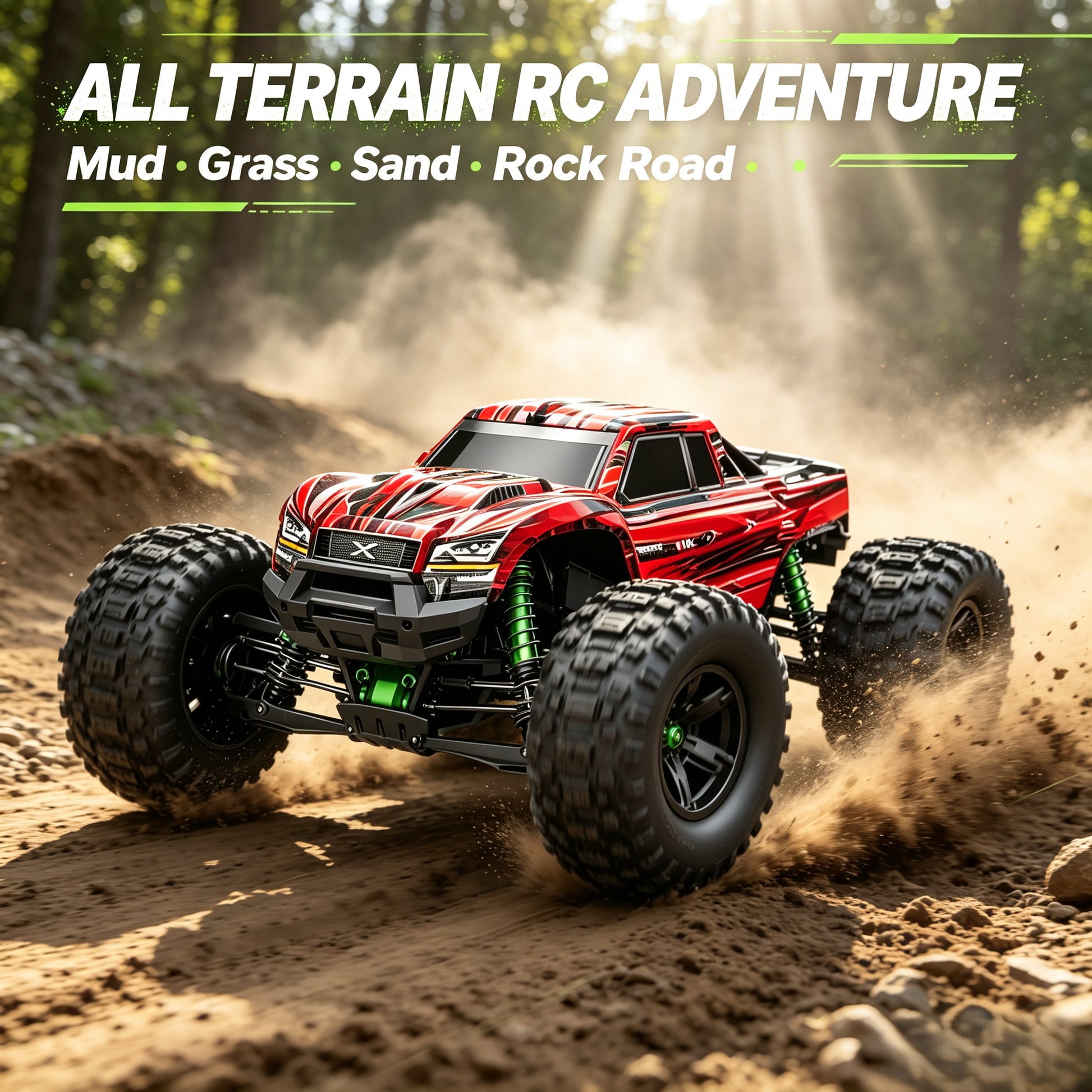 Rampage X8 – High-Speed RC Monster Truck