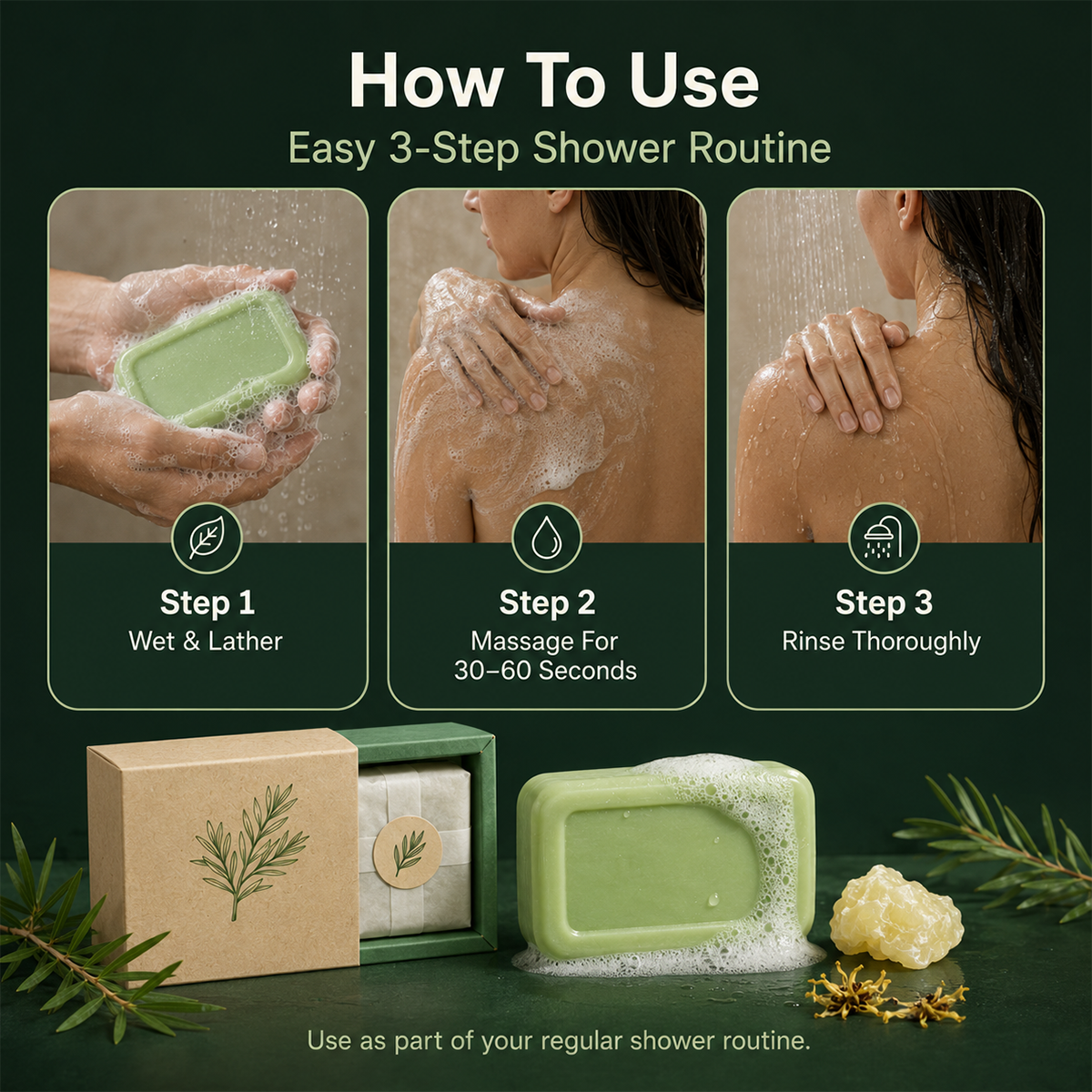 FungiGuard – Tea Tree Antifungal Soap Bar