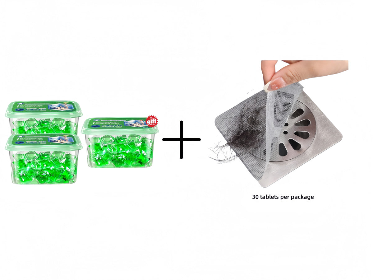 DrainFresh – Bio-Enzyme Drain Cleaning Pods