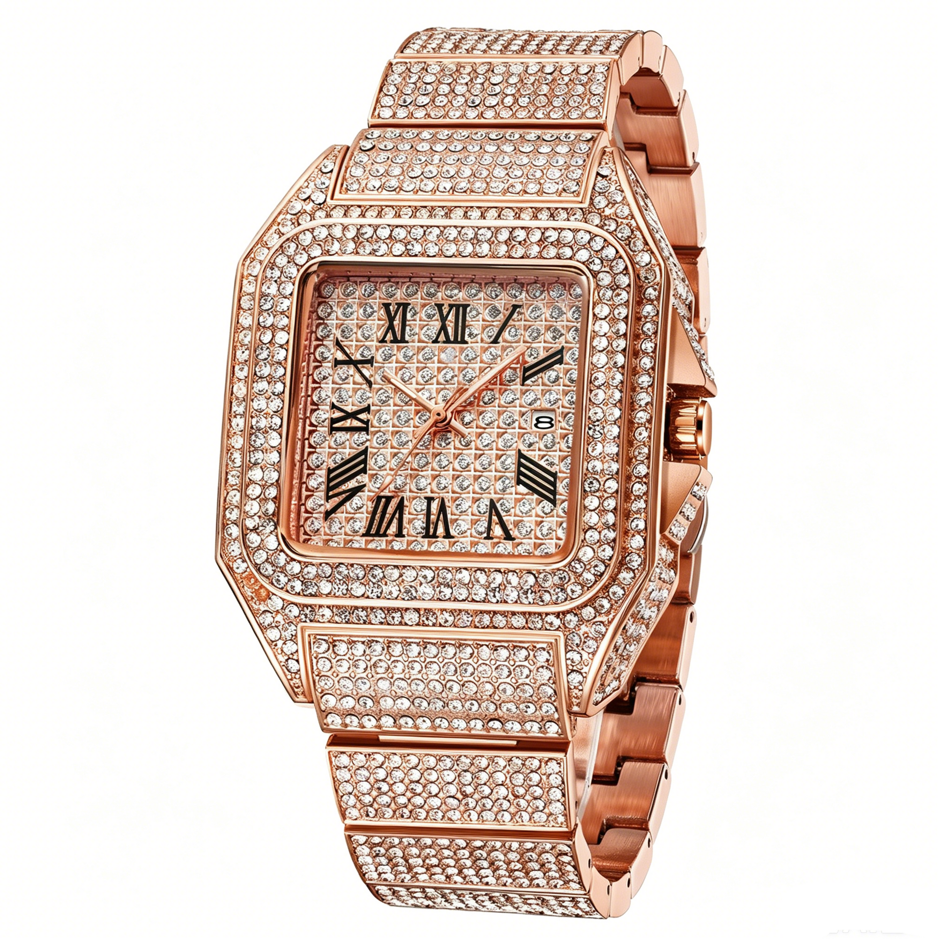 RoyalGleam – Crystal Accent Watch