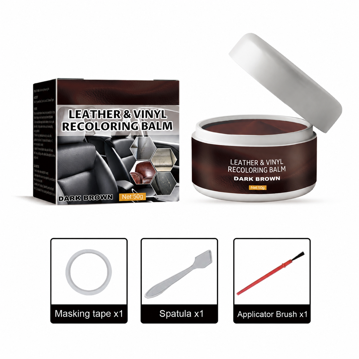 LeatherLuxe – Premium Leather Repair & Restoration Paste