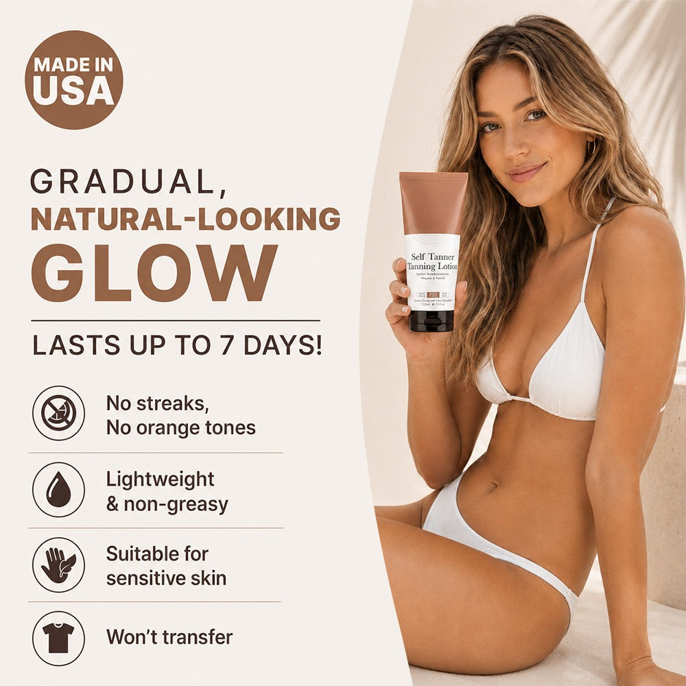 SunLuxe – Hydrating Self-Tanning Body Lotion