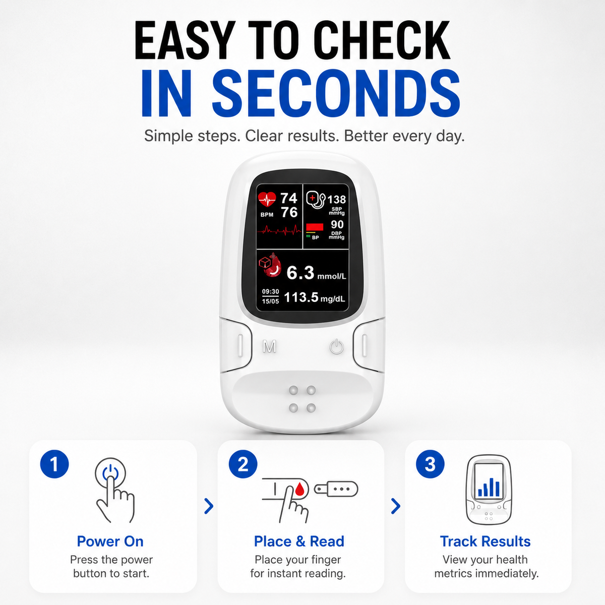 VitaSense – Multi-Function Health Monitoring Device