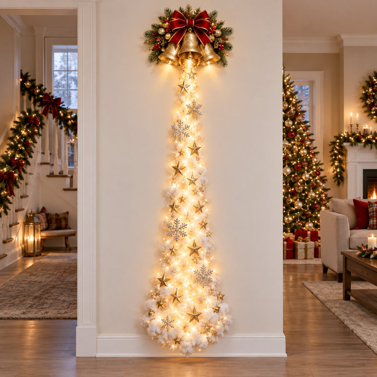 GlowHaven – Christmas Magic Trail Wall Light